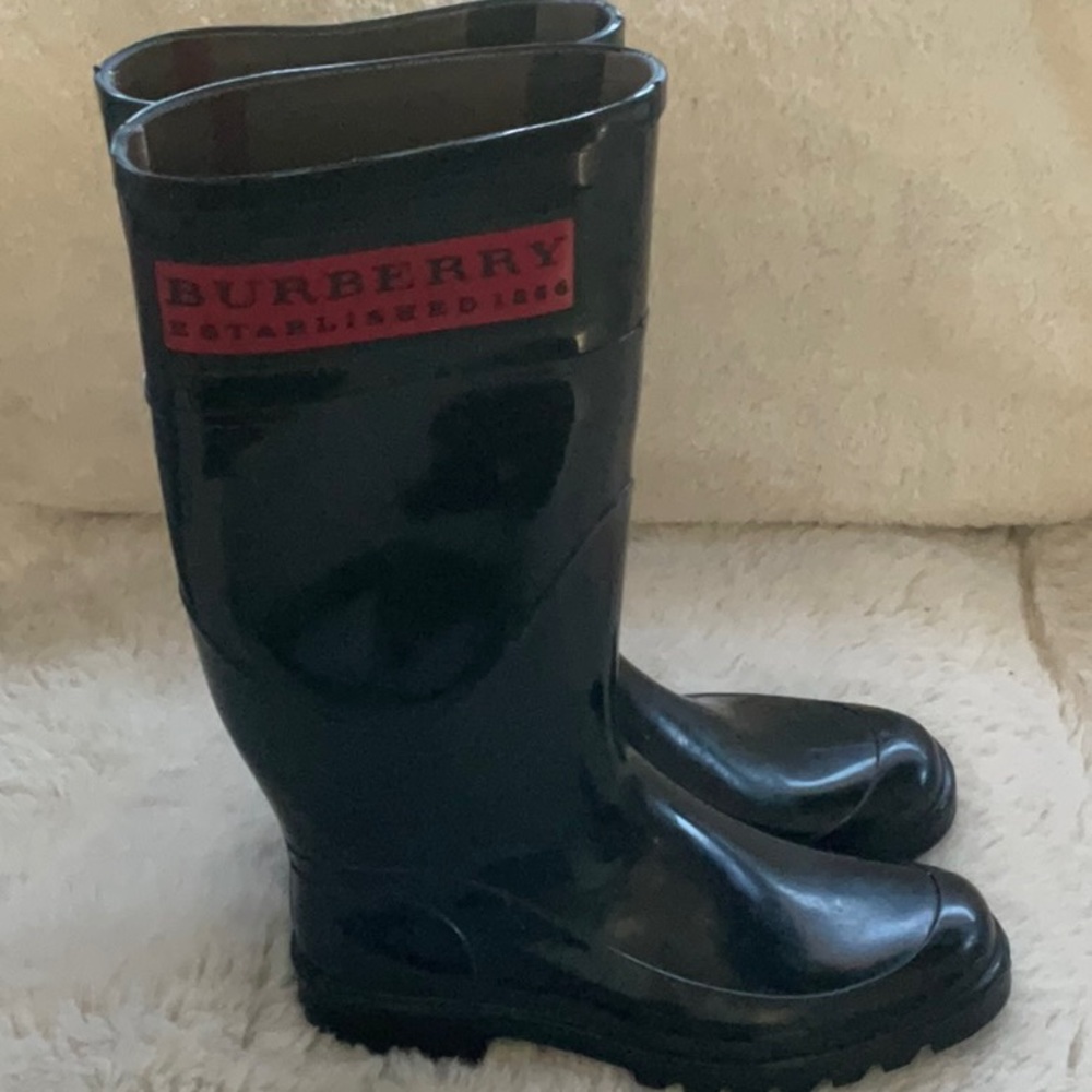 Authentic Burberry, Rain Boot - image 1